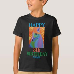 8.ª Camiseta Básica para Niños