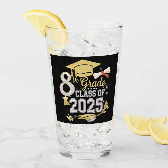 8.º Grado De Graduación De 2025 (Anverso (hielo))