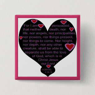 8:38 de los romanos - botón de 39 corazones