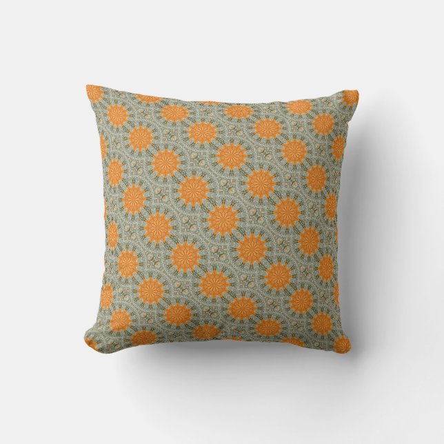 8 almohada de la cifra de la rueda dorada (Anverso)