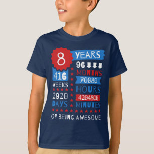 8 años de ser impresionante - 8va camisa del