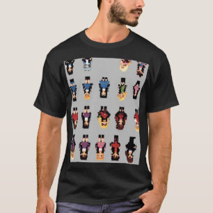 8 bits cayendo más de 1 t camisetas