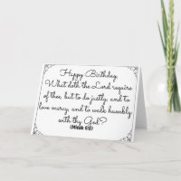 8 de junio tarjeta de cumpleaños de la biblia con