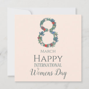 8 de marzo Día Internacional de la Mujer