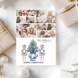 8 Foto Azul Chinoiserie Cascanueces Navidad