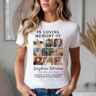 8 Foto Camiseta Collage Memorial - En Cariñoso Rec