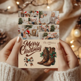 8 Foto Navidad de lazo y botas western