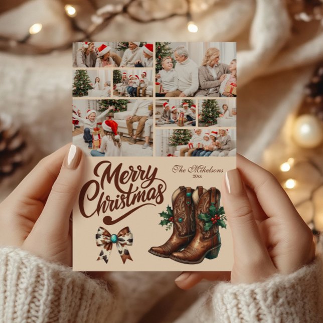 8 Foto Navidad de lazo y botas western (Subido por el creador)