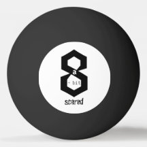 8 Un Poco Asustado Ping Pong Bola Ocho