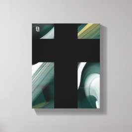 8 x 10" Tendencia Resumen de lienzo de arte Blanco