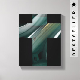 8 x 10" Tendencia Resumen de lienzo de arte Blanco