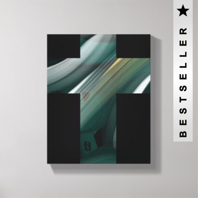 8 x 10" Tendencia Resumen de lienzo de arte Blanco (Subido por el creador)