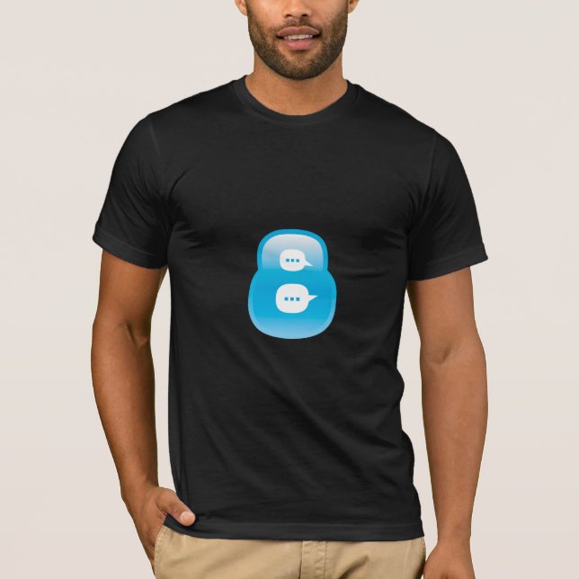 8Asians "8" camiseta (Anverso)