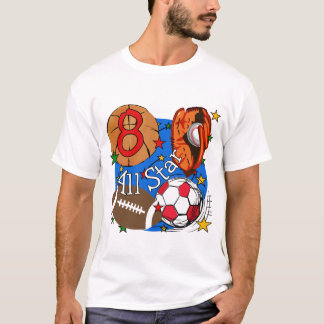 8vas camisetas y regalos del cumpleaños de All