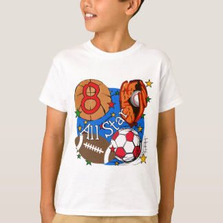 8vas camisetas y regalos del cumpleaños de All