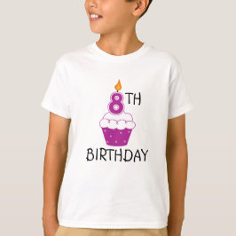 8vo El cumpleaños embroma la camiseta