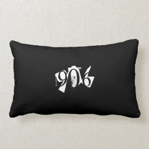 906 negros superiores/blanco de la almohada de la