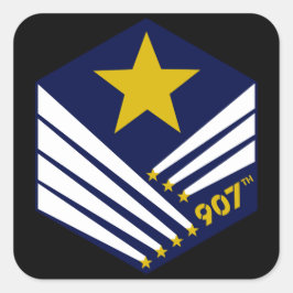 907º pegatina escudo (no afligido)