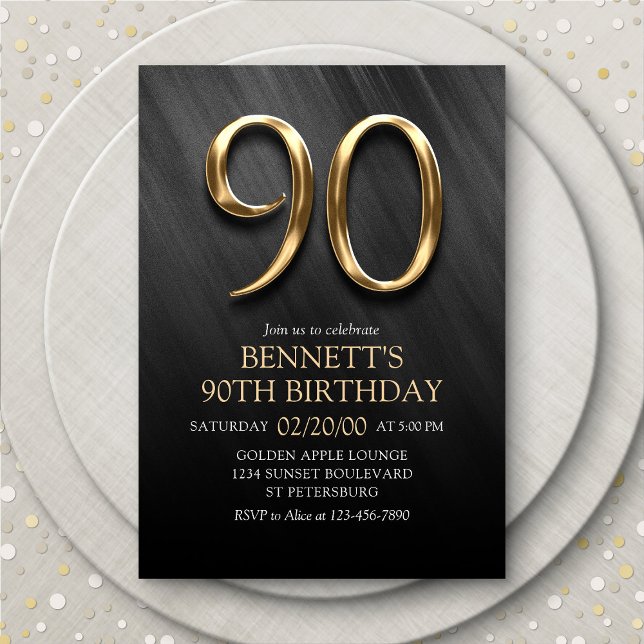 90.ª invitación de cumpleaños (Subido por el creador)