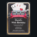 90.ª invitación de cumpleaños para jugar con tarje<br><div class="desc">Invitación de cumpleaños de Poker Jugando con tarjeta Casino Gold. Invitación del purpurina del tema del casino,  18 20 21 30 40 50 60 70 80 90 100,  Cualquier edad. Para una mayor personalización,  haga clic en el botón "Personalizar" y utilice nuestra herramienta de diseño para modificar esta plantilla.</div>
