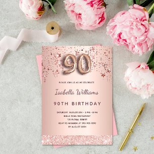 90.ª invitación para rosas de oro