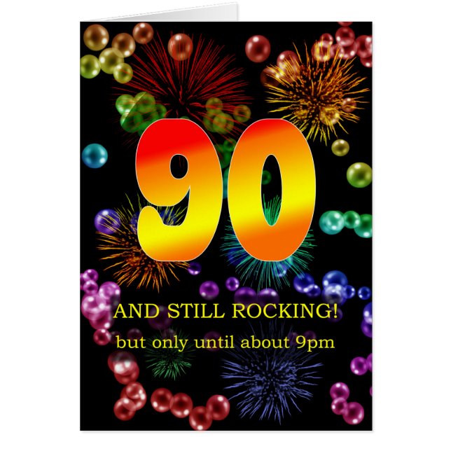 90.º Cumpleaños Aún Sacudiendo (Frente)