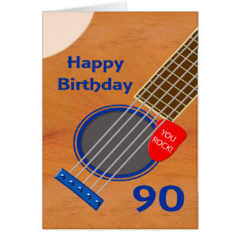 90.º cumpleaños de guitarrista