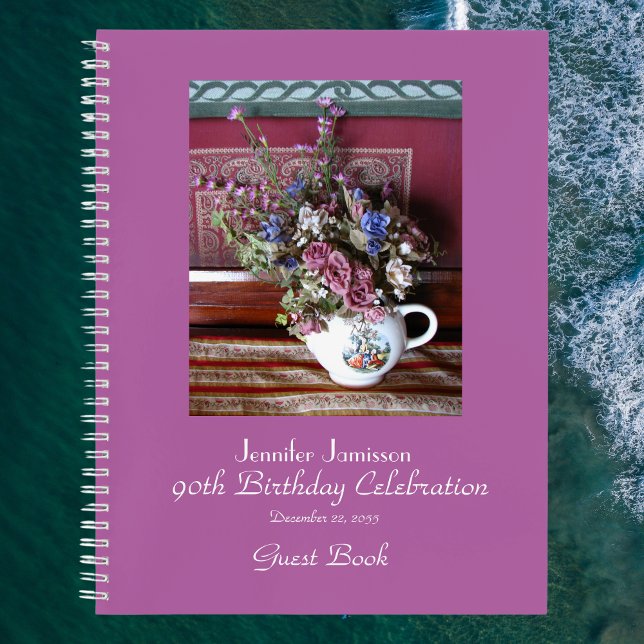 90.º libro de invitados de la fiesta de cumpleaños (Subido por el creador)