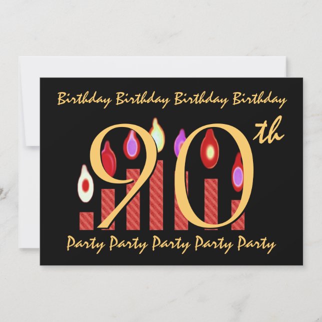90 - 99° Día de la Invitación a la Fiesta de Velas (Anverso)