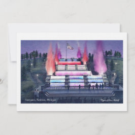 90# Invitación de línea Cascades Jackson Michigan