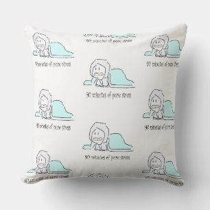 90 Minutos de Estrés Puro – Almohada Minimalista