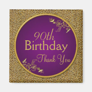 90.o El cumpleaños le agradece regalo del imán