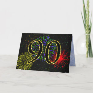 90.o Invitación de la fiesta de cumpleaños