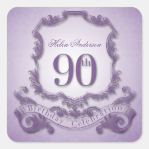 90.o Pegatinas personalizados celebración del