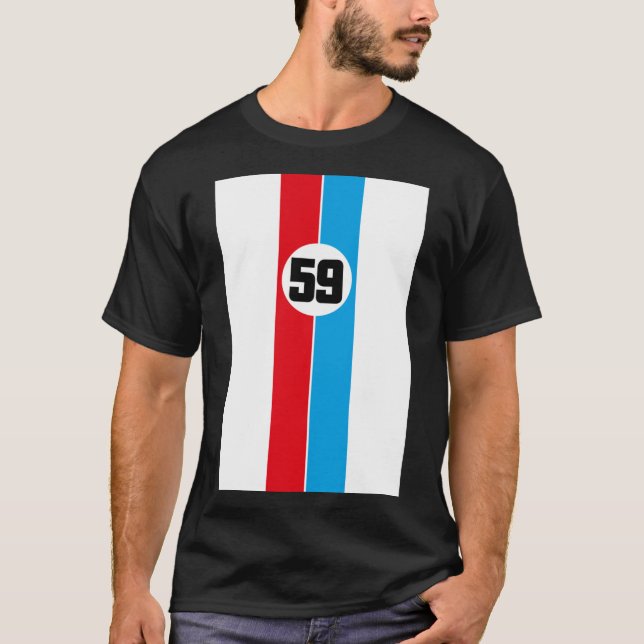 911 Brumos RSR Daytona 1973 camiseta clásica (Anverso)