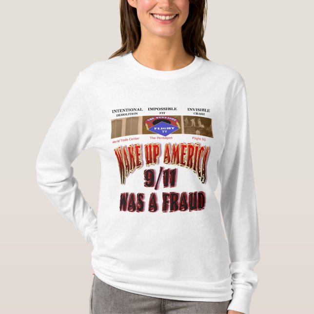 911 despierte las camisetas de América (Anverso)