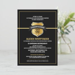 911 Invitación a Fiesta de Jubilación de Línea de