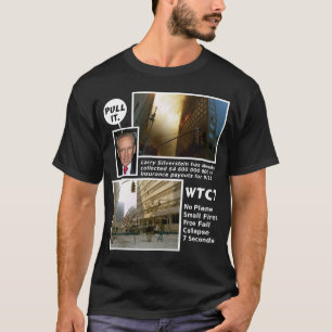 911 tirón de la verdad WTC7 él camiseta oscura