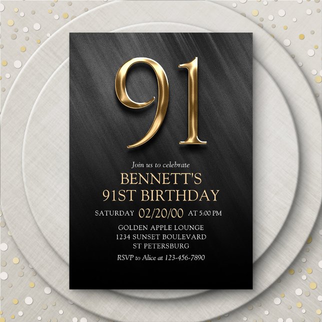 91.ª Invitación de cumpleaños (Subido por el creador)