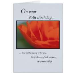 95.ª flor de cumpleaños