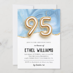 95.ª invitación a la fiesta de cumpleaños