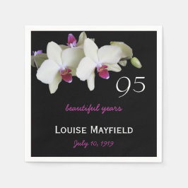 95.ª servilleta de papel de cumpleaños