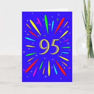 95.ª tarjeta de explosión de cumpleaños
