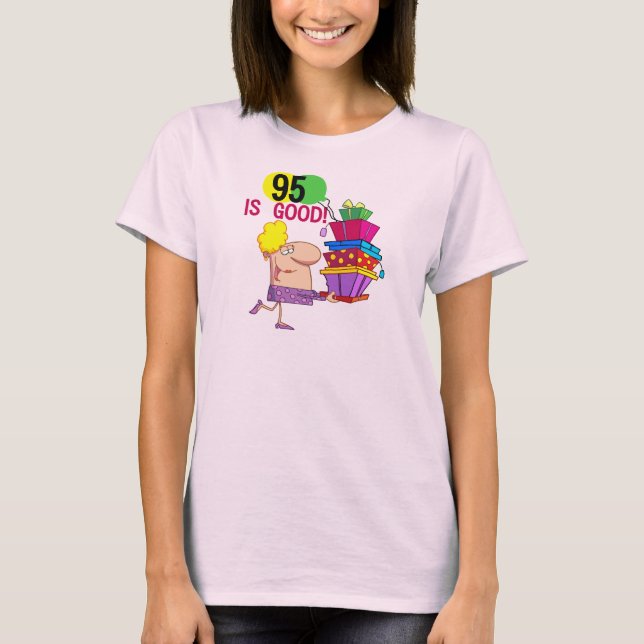 95 es buenos camisetas y regalos del cumpleaños (Anverso)