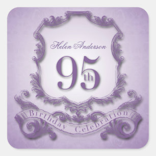 95.o Pegatinas personalizados celebración del