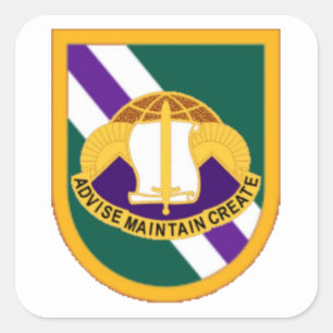 96.ª BATTALIÓN DE ASUNTOS CIVILES PEGATINAS FLASH/