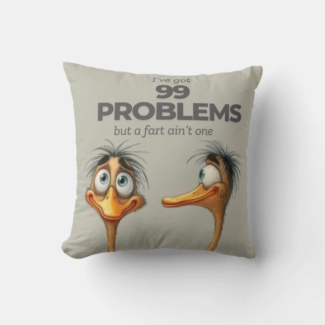 99 Problemas de almohada - Descanse con el culo (Anverso)