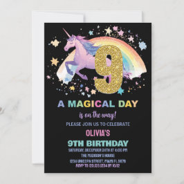 9.ª invitación a unicornio