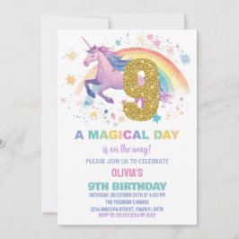 9.ª invitación a unicornio