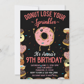 9.º cumpleaños, no pierdas la invitación de tus Ch
